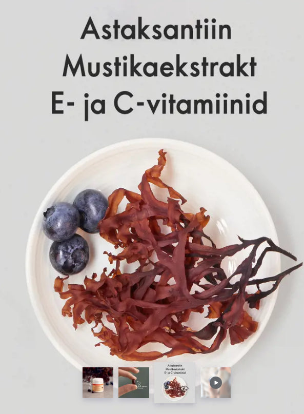 Astaksantiin + C ja E vitamiin