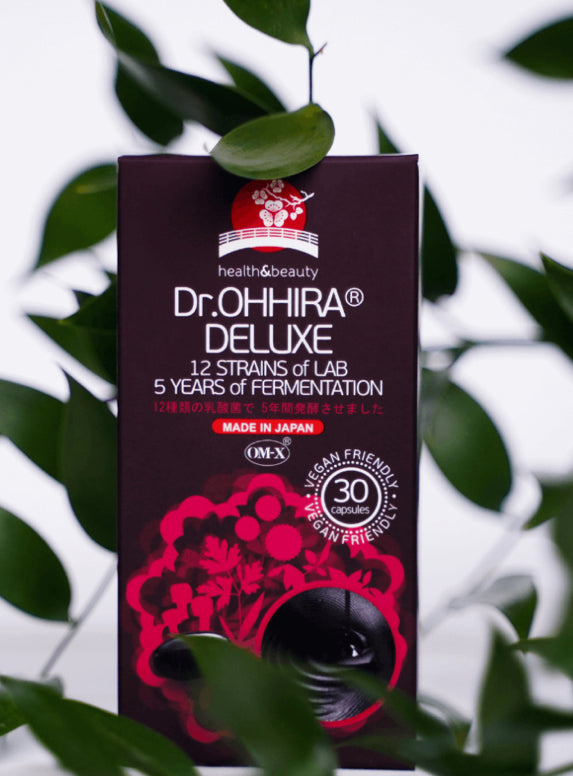 Dr.OHHIRA® DELUXE 5-AASTANE RETSEPT 12 SORDI HAPENDATUD PIIMHAPPEBAKTERITEGA PROBIOOTIKUMID 30TK