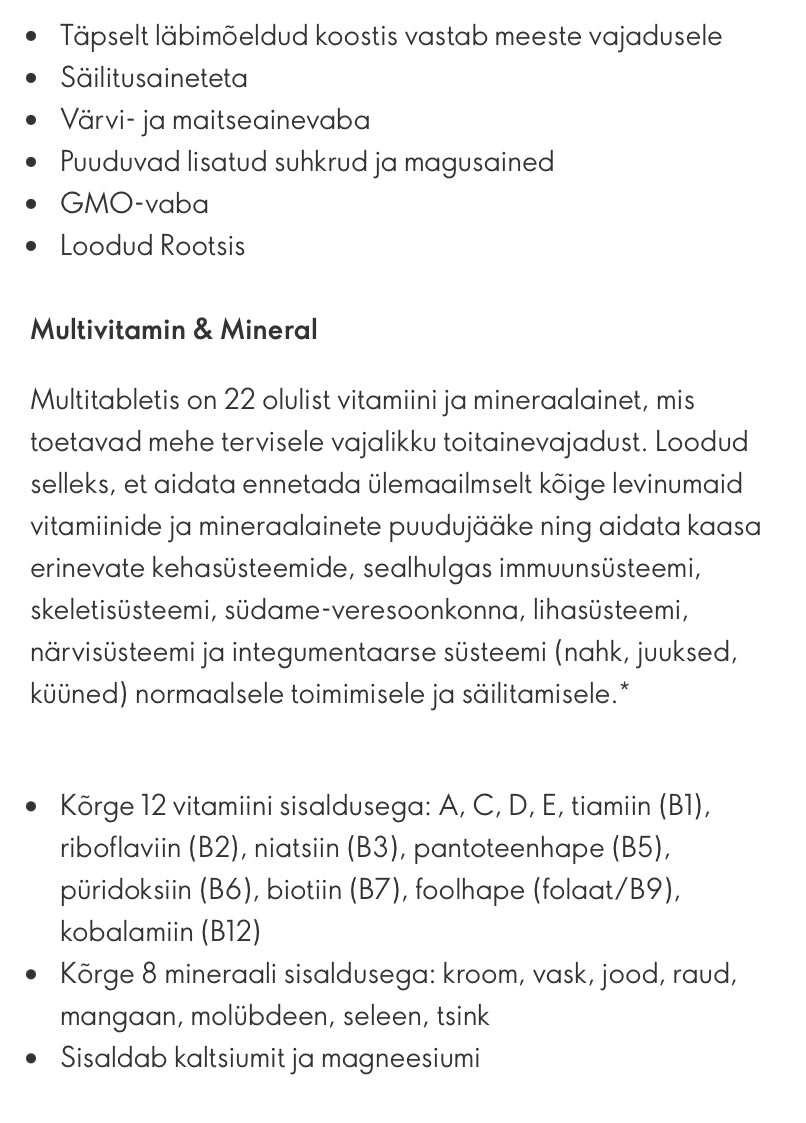 Ideaalne 3in1 BaasKombo Meestele: Kalaõli+ Astaksantiin+ Multivitamiin