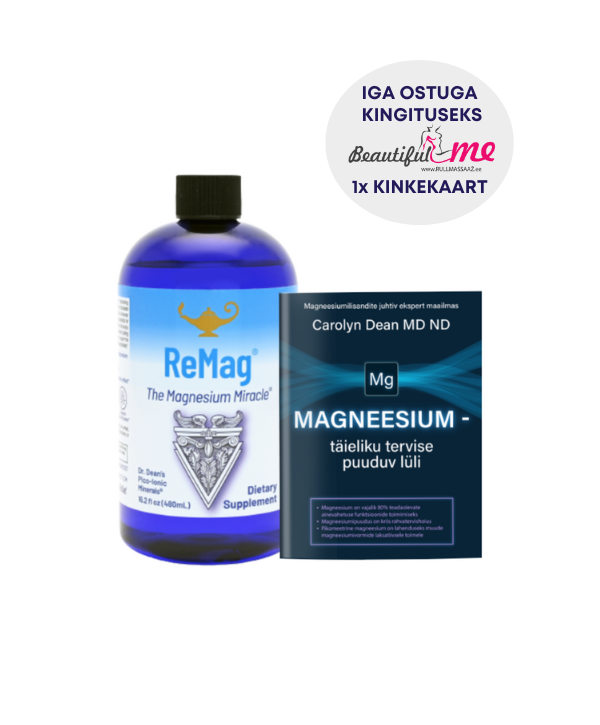 Innovaatiline Vedel Magneesium koos Raamatuga!